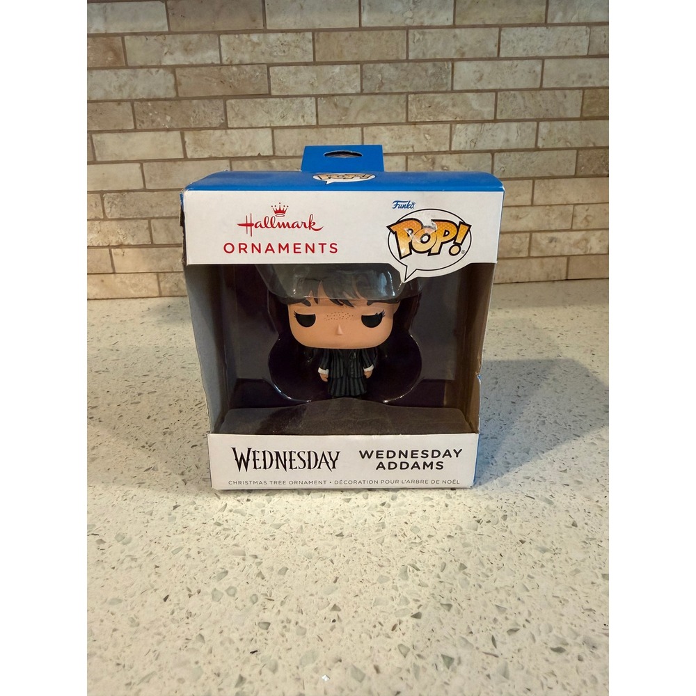 Hallmark Funko Pop Wednesday Addams Christmas Boxed Ornament 2024